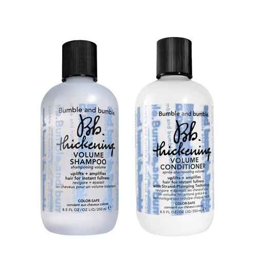 Bumble and bumble. Thickening Volumizing Shampoo + Conditioner Full Size Set | For Instant Fullness | Moisturizing | Color Safe | Straight to Wavy