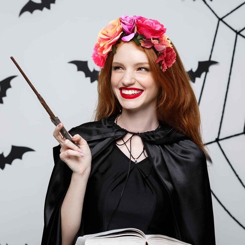 Xinnun 18 Pcs Mexican Rose Flower Crown Headband Easter Mardi Gras Headpiece Cosplay Headgear for Party