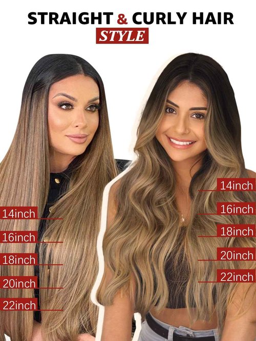 SAFIRENY Clip in Hair Extensions Real Human Hair Double Weft Balayage Color Walnut Brown To Ash Brown And Golden Blonde,Clip in Hair Extensions,16 Inch 100g,6pcs Per Set With 18 Clips（#3/8/22,16")