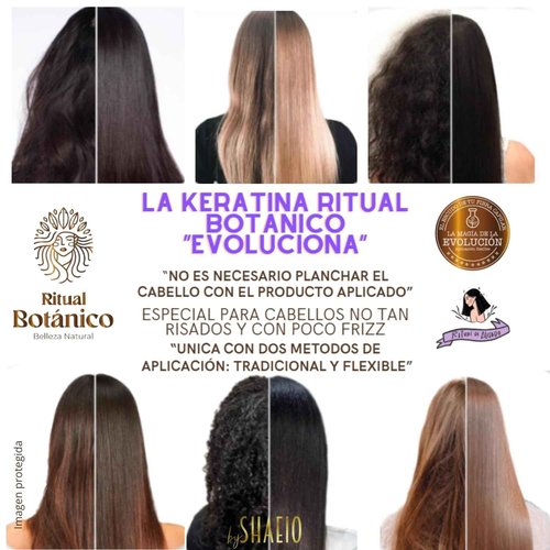 SHAEIO Keratin Hair Mask - 1 LITRO. RITUAL BOTANICO Keratina Organica Colombiana for Hair with 12 Natural Oils and Amino Acids