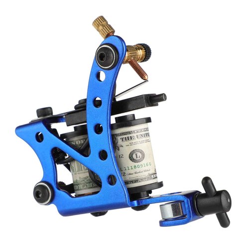 Solong Tattoo Complete Tattoo Kit 4 Pro Machine Guns 54 Inks Power Supply Foot Pedal Needles Grips Tips Carry Case TK453-US