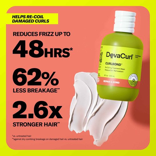 DevaCurl CurlBond Re-Coiling Treatment Mask, Cozy Getaway, 17.75 fl. oz.
