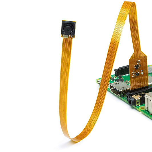 Arducam 1/4 Inch 5 Megapixels Sensor Mini Camera Module with Flex Cable for Raspberry Pi 4B, 3B+, 2B
