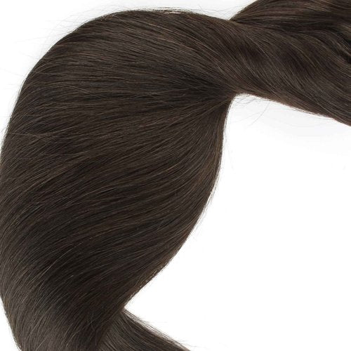 ABH AMAZINGBEAUTY HAIR Clip in Hair Extensions Real Human Hair Natural Black 18 Inch Clip in Straight Invisible Clip ins Human Hair Extensions Color #1B 8Pcs With 18 Clips 120 Gram