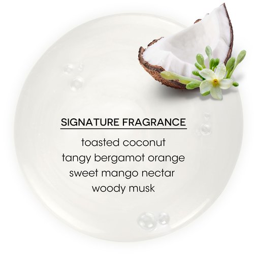 Bain de Terre Ultra Hydrating Shampoo and Conditioner Set & Shine Serum | Coconut Papaya | Hydrates Overly Dry | Damaged Hair | Paraben Free | Color-Safe | 33.8 Fl Oz