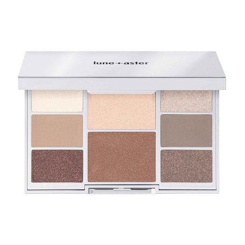 Lune+Aster RealGlow Face & Eye Palette | Illuminating All-Over-Glow Palette With Bronzer, Highlighter And 6 Nude Eyeshadows.