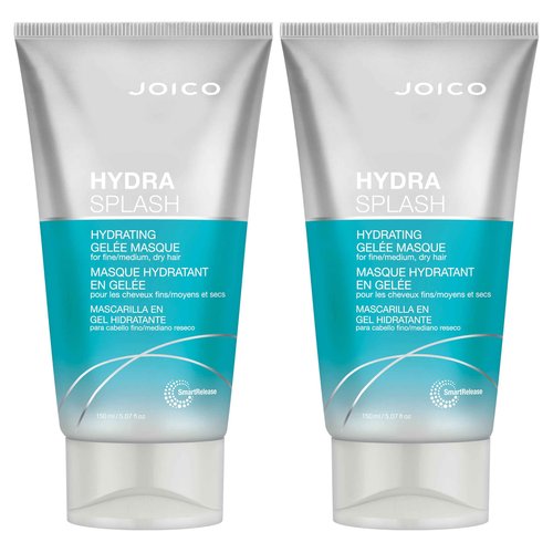HydraSplash Hydrating Gelée Masque | For Fine, Medium, Dry Hair | Replenish Hydration | Boost Shine | With Sea Kelp & Coconut Water | 5.07 Fl Oz (Pack of 2)