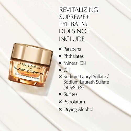 Estée Lauder Revitalizing Supreme+ Youth Power Hydrating Under Eye Balm with Hyaluronic Acid, 0.5 Ounce