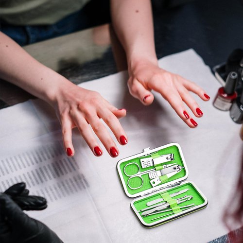 Manicure Kit Bulk, Nail Clippers Set Stainless Steel Fingernail Clippers Set, Sturdy Nail Tip Cutter Trimmers Professional Grooming Toenail Clippers Personal Pedicure Kits Gift (48 Count 8 in 1)