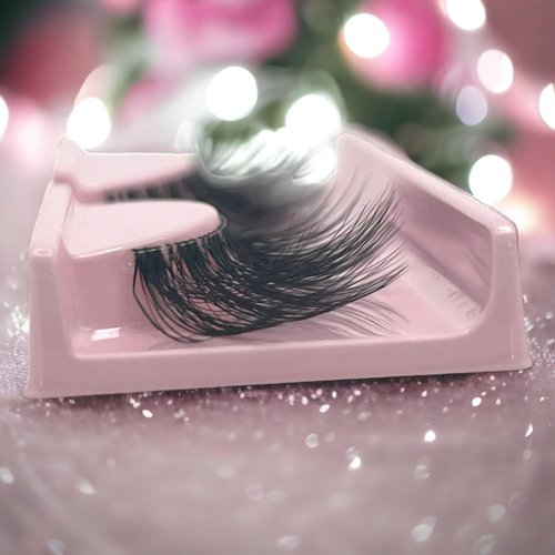 24-Day Lash-Mas Glam Advent Calendar Kit |12 Different False Eyelashes | Black & White Glue | 3 Different Style Tweezers | Scissors & Much More