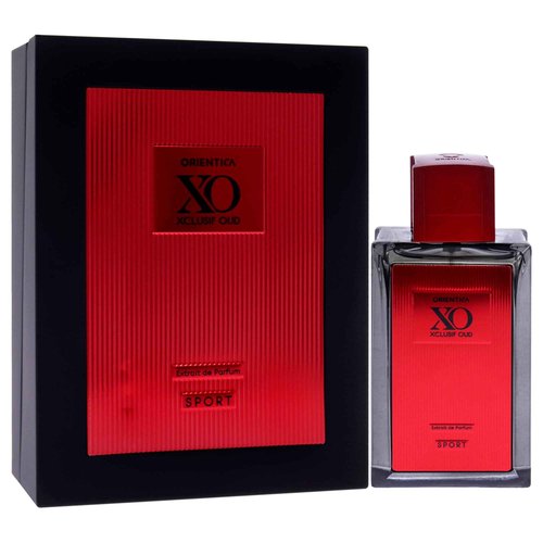 Orientica XO Xclusif Oud Sport Extrait de Parfum – Spicy, Woody, Amber, Lavender, Jasmine, Saffron, Orange Blossom, Cedar, Oakmoss, Tonka - Arabic Perfume for Men & Women – 2.0oz / 60ml