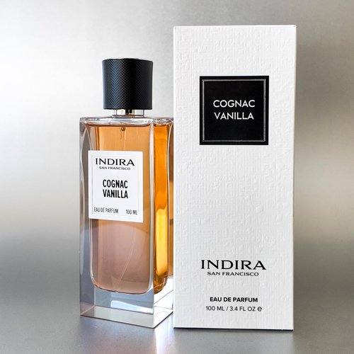 INDIRA Cognac Vanilla - Eau De Parfum - Warm Gourmand - Unisex - 100 ML / 3.4 FL OZ - Spray