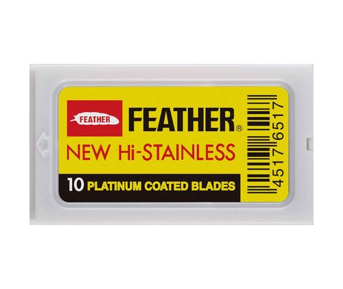 Feather Double Edge Safety Razor Blades 200 Count