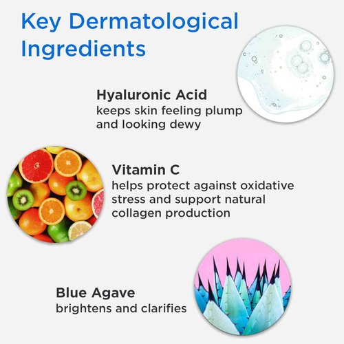 DERMAdoctor Hyaluronic Acid Moisturizer for Face – Hydrating Niacinamide Face Serum with Vitamin C – Dermatologist Formulated Hydrating Serum for Sensitive Skin, 1 fl oz