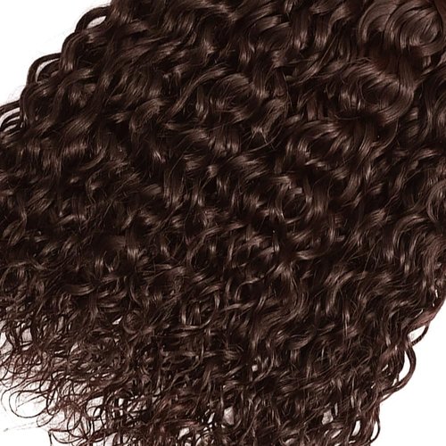 Peenoll Human Hair Bundles 18 20 22 Inch Chocolate Brown 4# Deep Wave Bundles Human Hair 100% Unprocessed Soft Sewn In Hair for Black Women with Double Weft