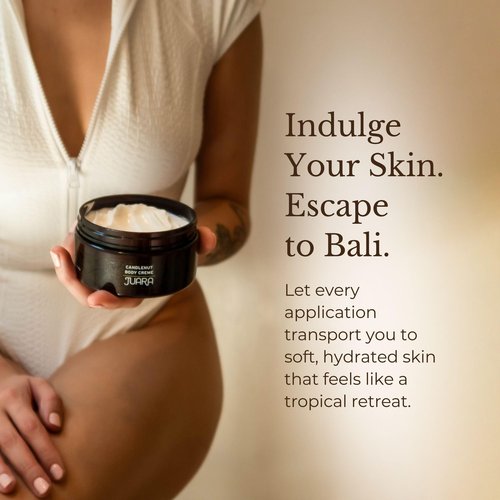 Juara - Candlenut Body Creme | Moisturizing Lotion | Dry Skin Hydration | Skin, Hands & Feet Cream | Soothing Skincare Balm | Cruelty Free, Paraben & Sulfate Free, Vegetarian | 7.5 oz (2-Pack)