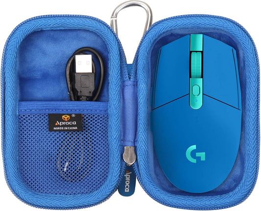 Aproca Black Portable Hard Storage Case, for Logitech G305 Lightspeed Wireless Gaming Mouse