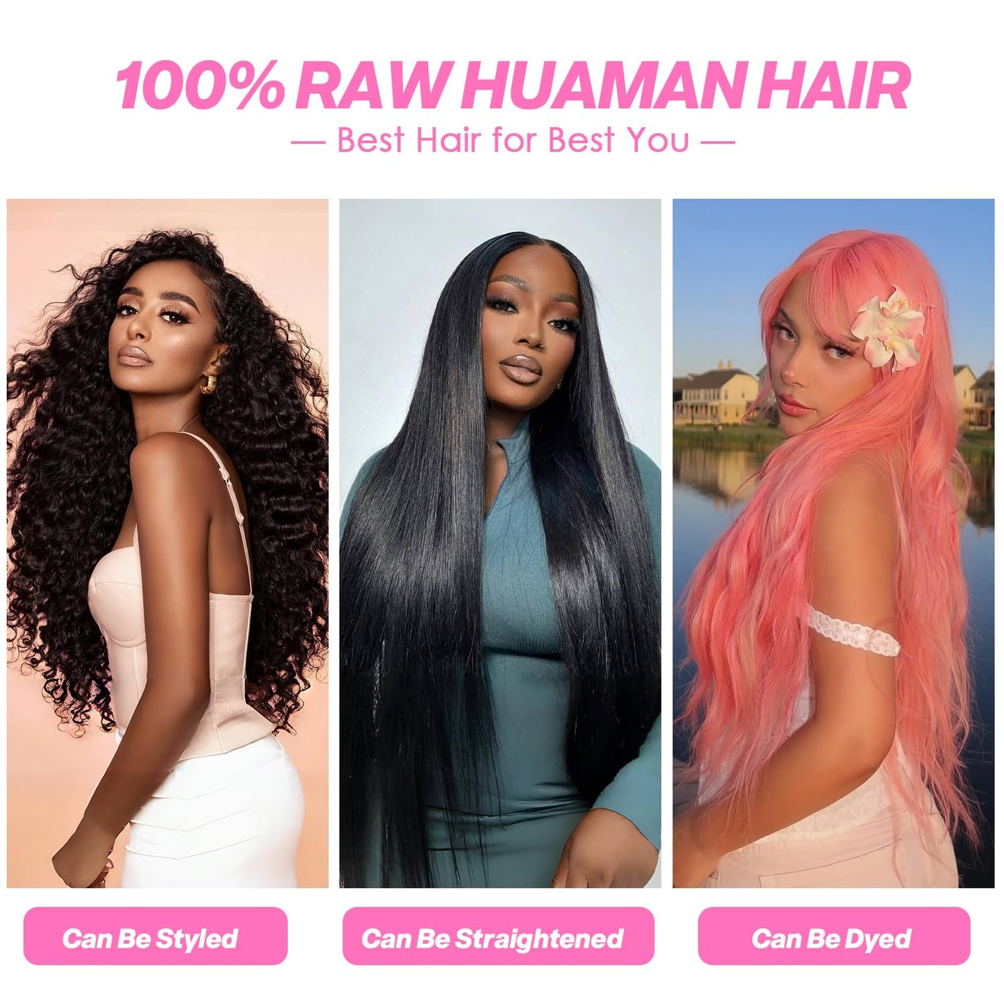 12A Human Hair Bundles 18 20 22 Inch 3 Bundles Human Hair Body Wave 100% Unprocessed Brazilian Virgin Hair Quick Weave Extensions Natural Black