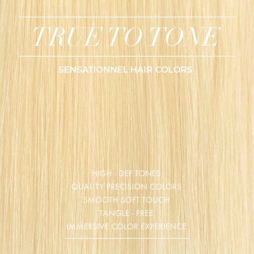Sensationnel Chicbob Lace Frontwig - Lob Unit 5 Face Framing Glueless Wig Wide 5 Inch Deep Part Synthetic Preplucked Hairline (613 BLONDE)