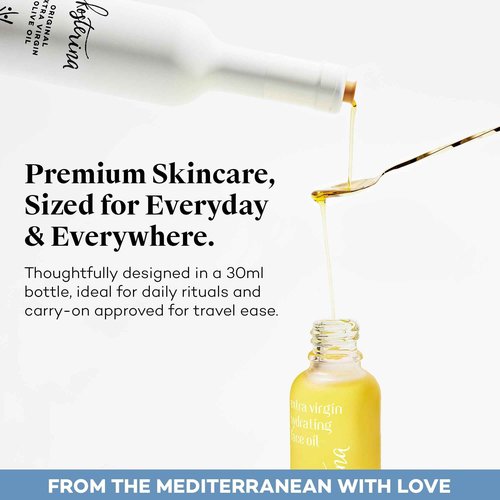 Kosterina - Extra Virgin Hydrating Face Oil – Absorbent and Lightweight, Gentle Hydrating Formula, Promotes Youthful Skin | 1oz (30 ml)