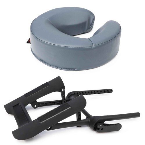 Master Massage Set Face Cradle, Cresent, Royal Blue