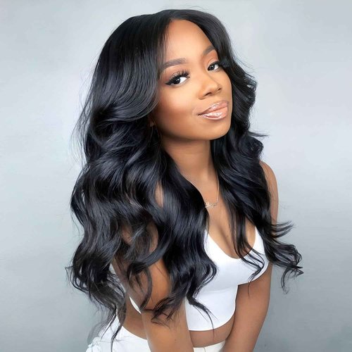 Ying Guan 250 density human hair wig Lace Front Wigs Human Hair Pre Plucked glueless wigs human hair Body Wave Wigs Human Hair Wigs For Black Women 13x6 lace Frontal Wigs Bleached Knots 20 Inch