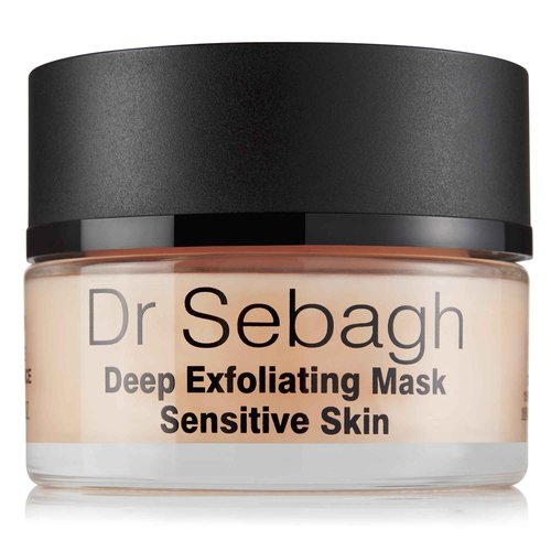 Dr Sebagh Deep Exfoliating Mask (1.7 fl oz) - Gentle Exfoliating for Sensitive Skin - Lactic Acid Detox Face & Pore Cleansing - Anti-Aging Skin Mask for Radiance & Renewal