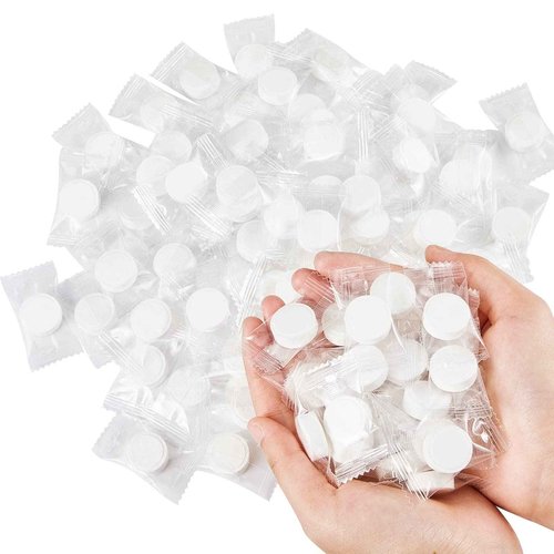 Juexica 2000 Pcs Disposable Portable Compression Travel Towel Cotton Face Washcloth for Travel, Home, Camping and Other Outdoor Activities