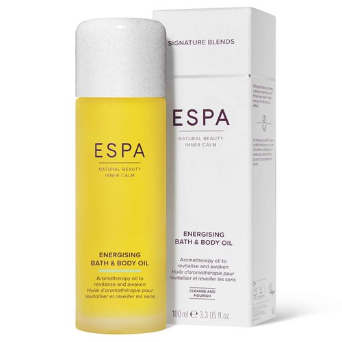 ESPA | Energising Bath & Body Oil | Magnesium & Ashwagandha | Peppermint, Eucalyptus & Rosemary | 100ml