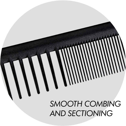 Sam Villa Signature Series Professional 8-Piece Cutting & Hair Parting Comb Set With Case