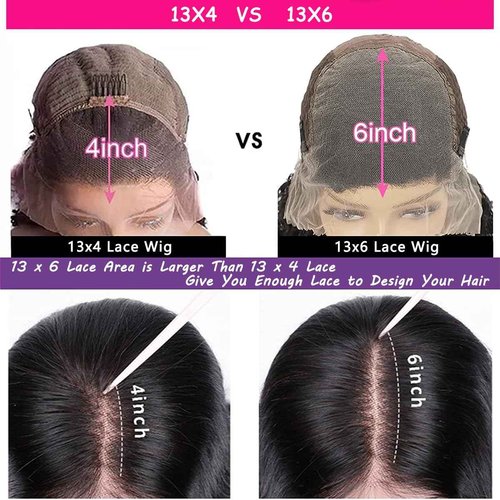 Tascal Highlight 13x6 Lace Front Wigs Human Hair Honey Blonde Ombre Deep Wave Lace Front Wigs Human Hair for Black Women 180% Density (26 Inch)