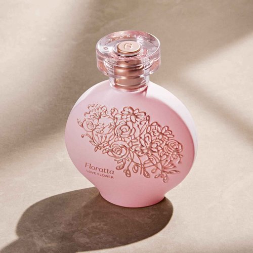 O BOTICARIO Floratta Eau de Toilette Love Flower | Long-Lasting Floral Fragrance Perfume for Women, 2.5 Ounce
