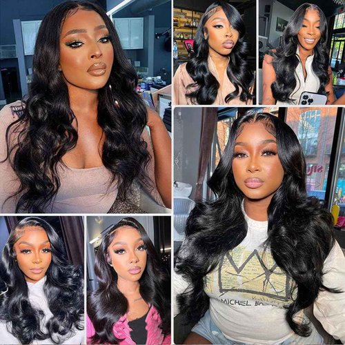 5X5 HD Lace Closure Body Wave Transparent Lace Closure 10A Brazilian Virgin Human Hair Closure Free Part Pre Plucked with Baby Hair (5x5 lace closure, 18inch)