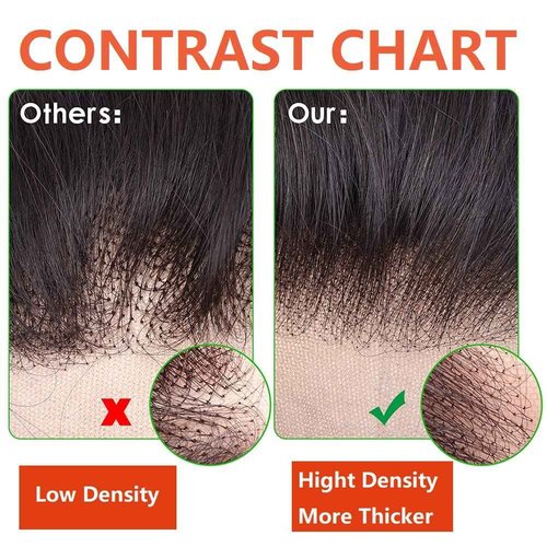 ELEE'S HAIR Loose Wave Lace Frontal With Baby Hair Lace Closure 13x4 Ear To Ear Swiss Lace Brazilian Virgin Hair Free Part Natural Color 16 Inch