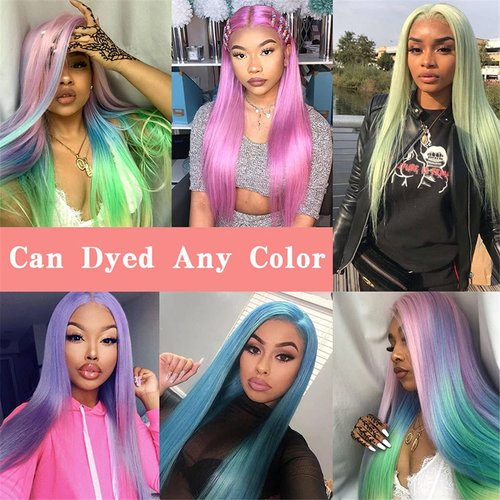 613 Blonde Human Hair Bundles with Closure 100% Brazilian Virgin Straight Bundles with 4x4 Lace Closure 613 Platinum 3 Straight Bundles Human Hair Weave with 4x4 Lace Closure (12 14 16+10)