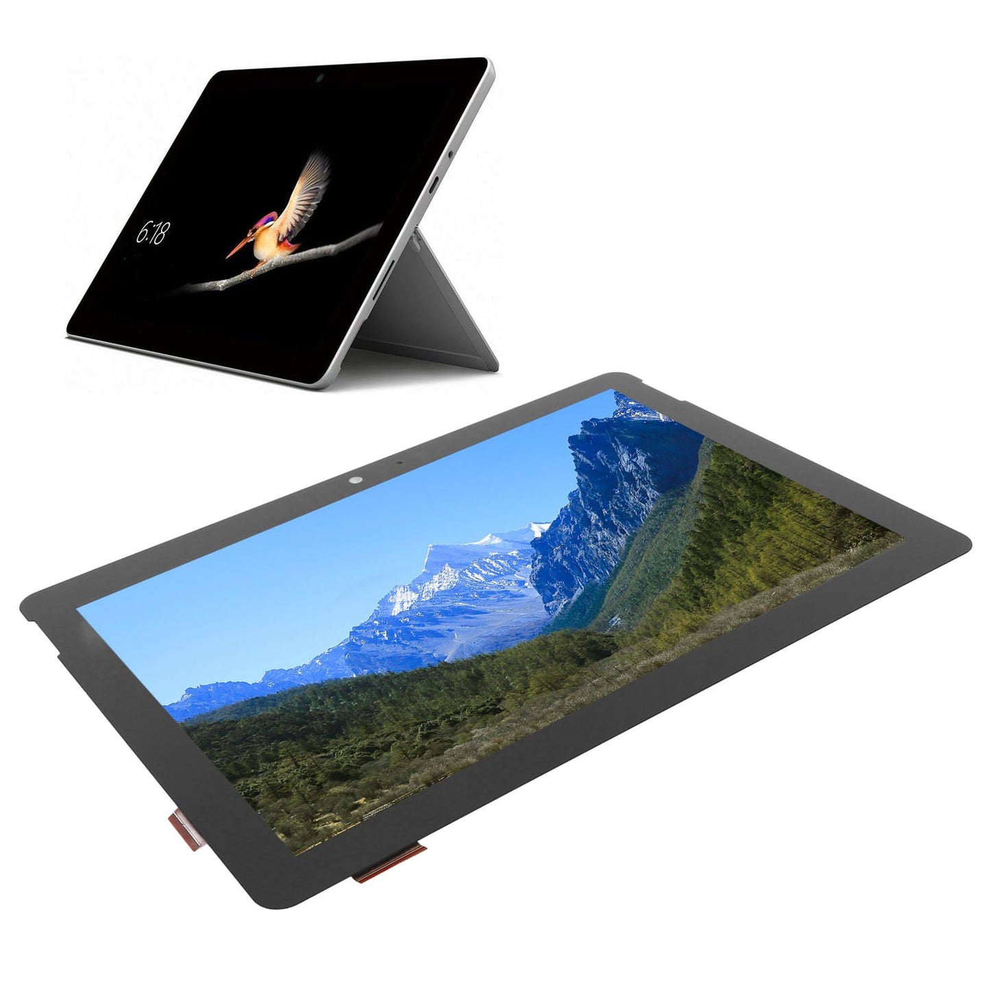 10.5 inch Screen Replacement for 1 1824 1825 LQ100P1JX51, 1800x1200 LED Display Digitizer Assembly