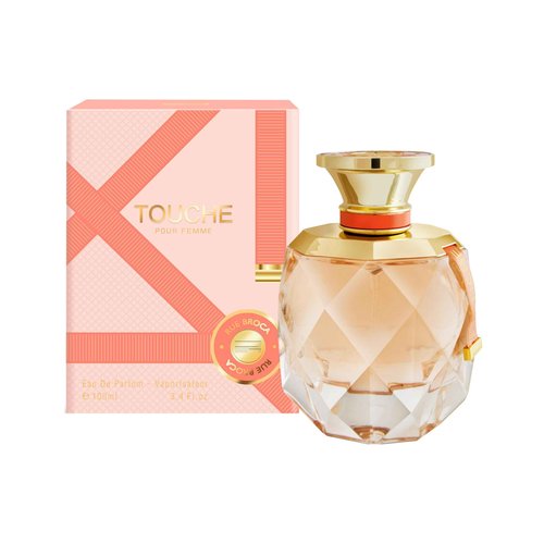 Rue Broca Touche Pour Femme Eau de Parfum, 3.4 Fl. Oz – Fruity Floral Fragrance with a Touch of Spice