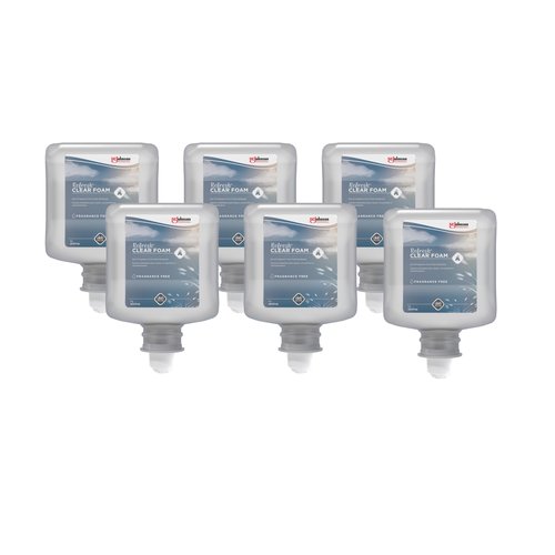 SC Johnson Professional REFRESH CLEAR FOAM HAND SOAP 1 LITER, 6 PACK
