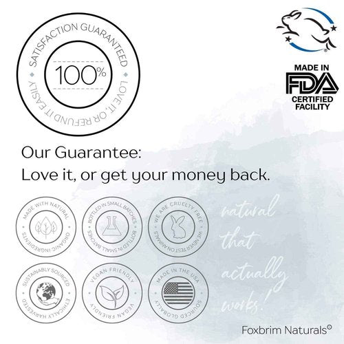 Foxbrim Naturals Radiant Eye & Face Duo: Probiotic Eye Cream & Vitamin C Face Serum