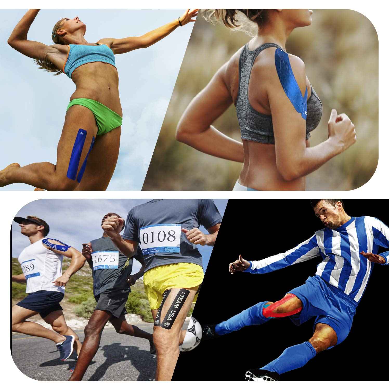 KT Tape, PRO Synthetic Kinesiology Athletic, 125' Uncut Roll, Stealth Beige