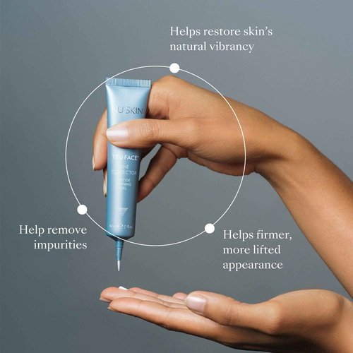 NuSkin Tru Face Line Corrector | Wrinkle Reducing Peptides | Aging for Fine Lines | Targets Mouth Lines & Forehead Wrinkles for Youthful, Smooth Skin | Put on before makeup & Face Wash | 1 Pack