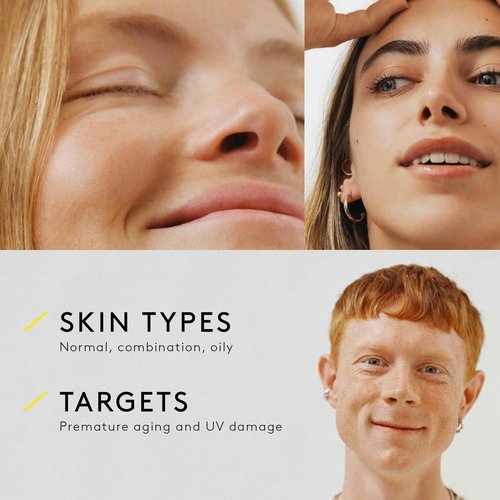 NUORI Mineral Defence Sunscreen| Broad Spectrum SPF 30, UVA/UVB Protection, All Natural Skincare, 50 ml / 1.7 fl oz