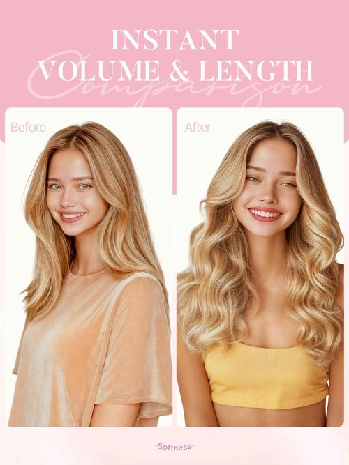 MAXITA Invisi Edge Tape in Hair Extensions Human Hair,Light Blonde Highlighted Golden Blonde Remy Human Hair,20pcs 20 Inch 50g Seamless Injected Tape in Extensions