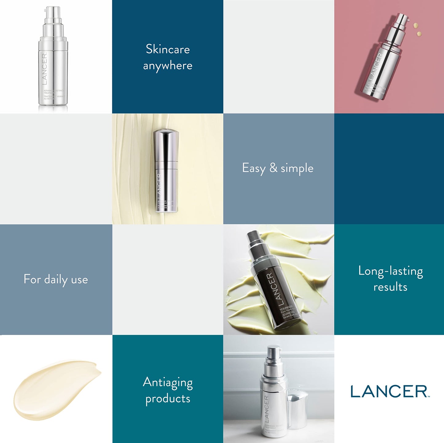 Lancer Skincare Advanced Retinol Treatment with 1.25% Retinol, Anti-Aging Face Serum, 1 Ounce