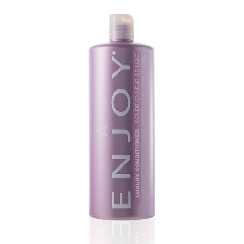 Enjoy Luxury Conditioner - Eliminates Frizz Cleansing Moisturizing Smoothing - Sulfate Free For Thick Coarse or Curly Hair (33.8 Fl Oz)