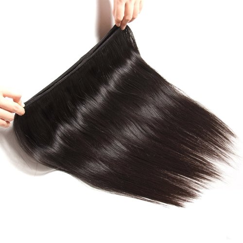 Unice Hair 10a Malaysian Straight Hair 1 Bundle Virgin Unprocessed Human Hair Weft Extensions Natural Color (20 inch)