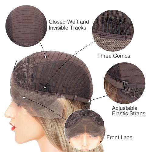 Angle Lucky Platinum Blonde Braided Lace Front Wig Long Synthetic White Micro Braid Lace Wig Heat Resistant Fiber Afro Braids for Women Party Drag Queen