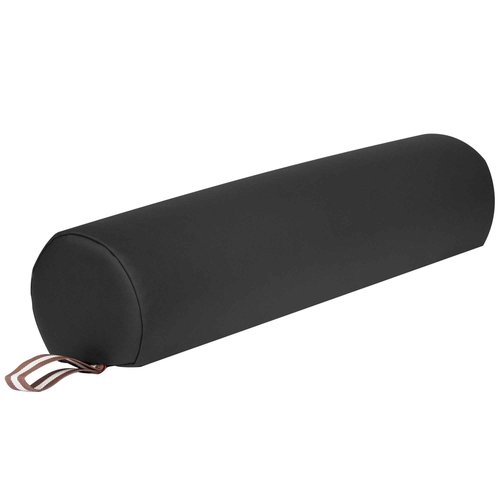 Master Massage 6"x26" 3/4 Round Massage Bolster - Black