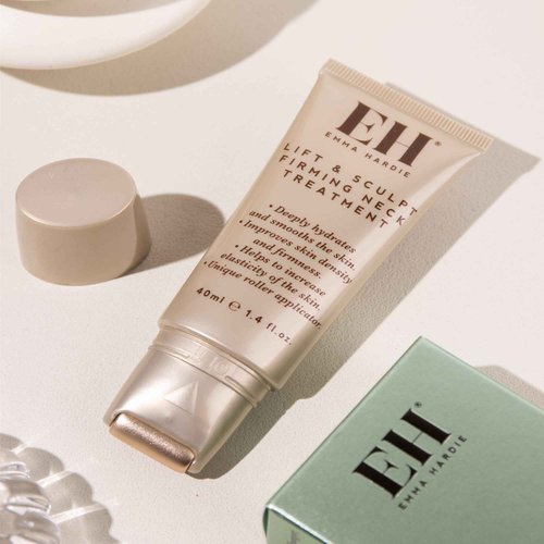 Emma Hardie Lift & Sculpt Firming Neck Treatment, Neck Cream with Hyaluronic Acid, Anti Aging Cream and Skin Tightening Cream