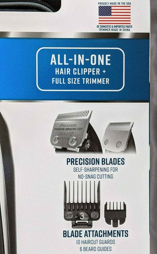 WAHL Deluxe Complete Hair Cutting Kit 29 Piece Clipper Set with Beard Trimmer -Retail $125+!!! BY AMPLEXPO